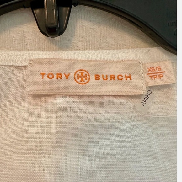 Tory Burch Ravena Embroidered Beach Tunic Dress Caftan Cover up - Small - Picture 7 of 8